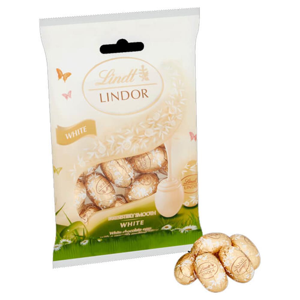 Lindt Lindor White Chocolate Mini Eggs 80g